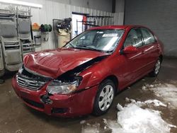 KIA Spectra salvage cars for sale: 2009 KIA Spectra EX