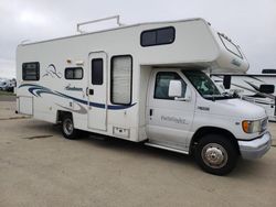 Salvage trucks for sale at Sacramento, CA auction: 2002 Ford Econoline E350 Super Duty Cutaway Van