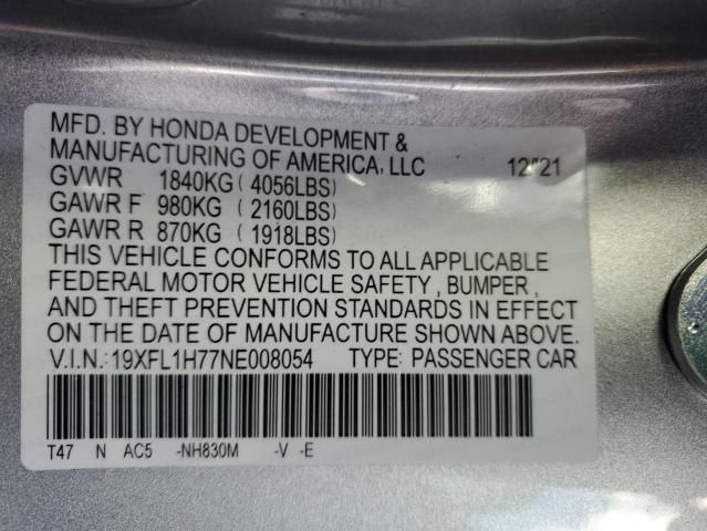 2022 Honda Civic EXL