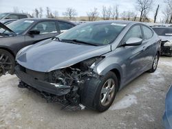 Salvage cars for sale from Copart Bridgeton, MO: 2014 Hyundai Elantra SE