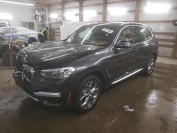BMW salvage cars for sale: 2020 BMW X3 XDRIVE30I