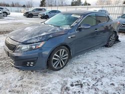 Salvage cars for sale at Bowmanville, ON auction: 2014 KIA Optima SX