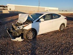 Salvage cars for sale from Copart Phoenix, AZ: 2016 Hyundai Elantra SE