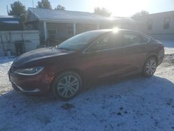 Salvage cars for sale from Copart Prairie Grove, AR: 2015 Chrysler 200 Limited