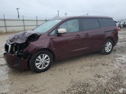 KIA Vehiculos salvage en venta: 2017 KIA Sedona LX