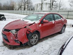 Salvage cars for sale from Copart Central Square, NY: 2014 Toyota Corolla L