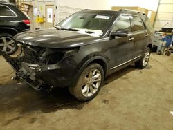 Ford Explorer Limited salvage cars for sale: 2015 Ford Explorer Limited