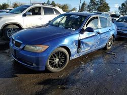 BMW 328 XI salvage cars for sale: 2007 BMW 328 XI