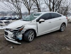 Salvage cars for sale from Copart Baltimore, MD: 2018 Chevrolet Cruze Premier