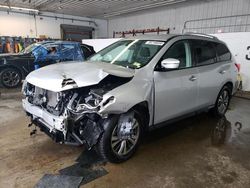 Salvage cars for sale at Candia, NH auction: 2020 Nissan Pathfinder SV