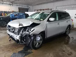 Nissan Pathfinder salvage cars for sale: 2020 Nissan Pathfinder SV