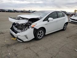 Salvage cars for sale from Copart Martinez, CA: 2012 Toyota Prius