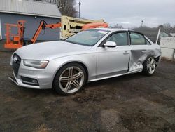 Salvage cars for sale at East Granby, CT auction: 2013 Audi S4 Premium Plus