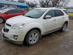 Salvage cars for sale at Wichita, KS auction: 2015 Chevrolet Equinox LTZ