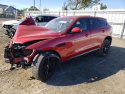 Salvage cars for sale at auction: 2019 Jaguar F-PACE Prestige