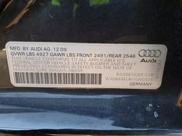 2010 Audi A4 Prestige