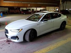 Acura TLX Tech A salvage cars for sale: 2022 Acura TLX Tech A