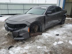 Salvage cars for sale at Chicago Heights, IL auction: 2022 Dodge Charger SXT