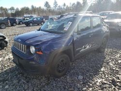 Salvage cars for sale at Windham, ME auction: 2016 Jeep Renegade Sport