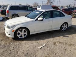 Salvage cars for sale at Los Angeles, CA auction: 2011 Mercedes-Benz C300