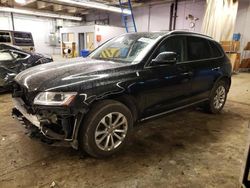 Salvage cars for sale from Copart Wheeling, IL: 2015 Audi Q5 Premium Plus