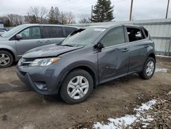 Salvage cars for sale at Ham Lake, MN auction: 2015 Toyota Rav4 LE