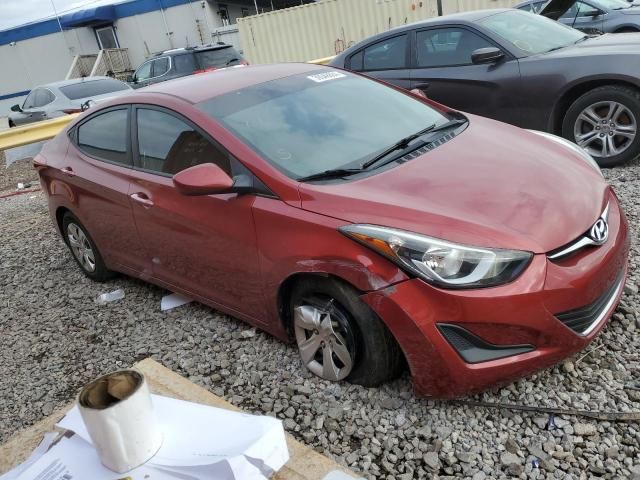 2016 Hyundai Elantra SE