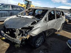 Salvage cars for sale at Brighton, CO auction: 2013 Toyota Sienna XLE