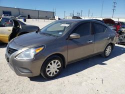 Salvage cars for sale from Copart Haslet, TX: 2016 Nissan Versa S