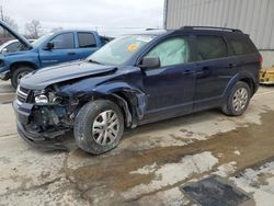 Dodge Journey SE salvage cars for sale: 2018 Dodge Journey SE