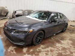 Salvage cars for sale at Lansing, MI auction: 2023 Honda Civic Sport