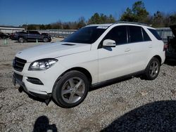 Mercedes-Benz M-Class salvage cars for sale: 2015 Mercedes-Benz ML 350 4matic