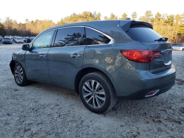 2016 Acura MDX Technology