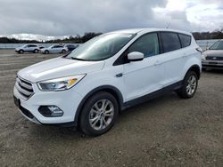 Vehiculos salvage en venta de Copart Anderson, CA: 2017 Ford Escape SE