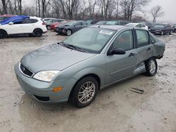 Salvage cars for sale at Cicero, IN auction: 2005 Ford Focus ZX4