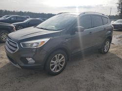 Salvage cars for sale at Harleyville, SC auction: 2017 Ford Escape SE