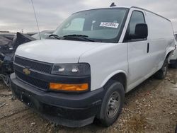 Salvage trucks for sale at Grand Prairie, TX auction: 2022 Chevrolet Express G2500