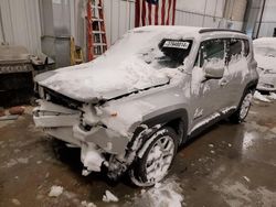 Salvage cars for sale at Mcfarland, WI auction: 2018 Jeep Renegade Latitude