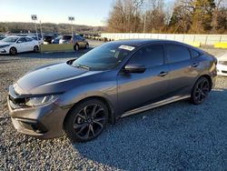 Honda Civic Sport salvage cars for sale: 2019 Honda Civic Sport