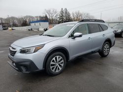 Salvage cars for sale from Copart Ham Lake, MN: 2021 Subaru Outback Premium