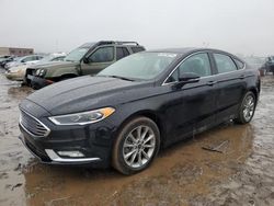 Salvage cars for sale at Kansas City, KS auction: 2017 Ford Fusion SE