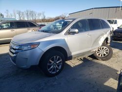 Salvage cars for sale at Spartanburg, SC auction: 2014 Ford Edge Limited