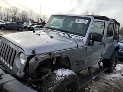 Salvage cars for sale from Copart Baltimore, MD: 2016 Jeep Wrangler Unlimited Sport