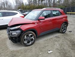 Salvage cars for sale at Waldorf, MD auction: 2022 Hyundai Venue SEL