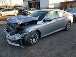 Honda salvage cars for sale: 2017 Honda Civic LX