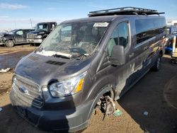 Salvage cars for sale from Copart Brighton, CO: 2015 Ford Transit T-350