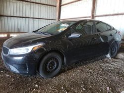 Salvage cars for sale from Copart Houston, TX: 2017 KIA Forte LX