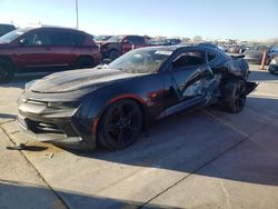 Salvage cars for sale at Grand Prairie, TX auction: 2017 Chevrolet Camaro LT