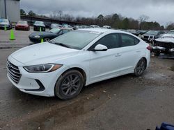 Salvage cars for sale at Florence, MS auction: 2017 Hyundai Elantra SE