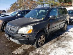 Salvage cars for sale from Copart New Britain, CT: 2003 Honda Pilot EX